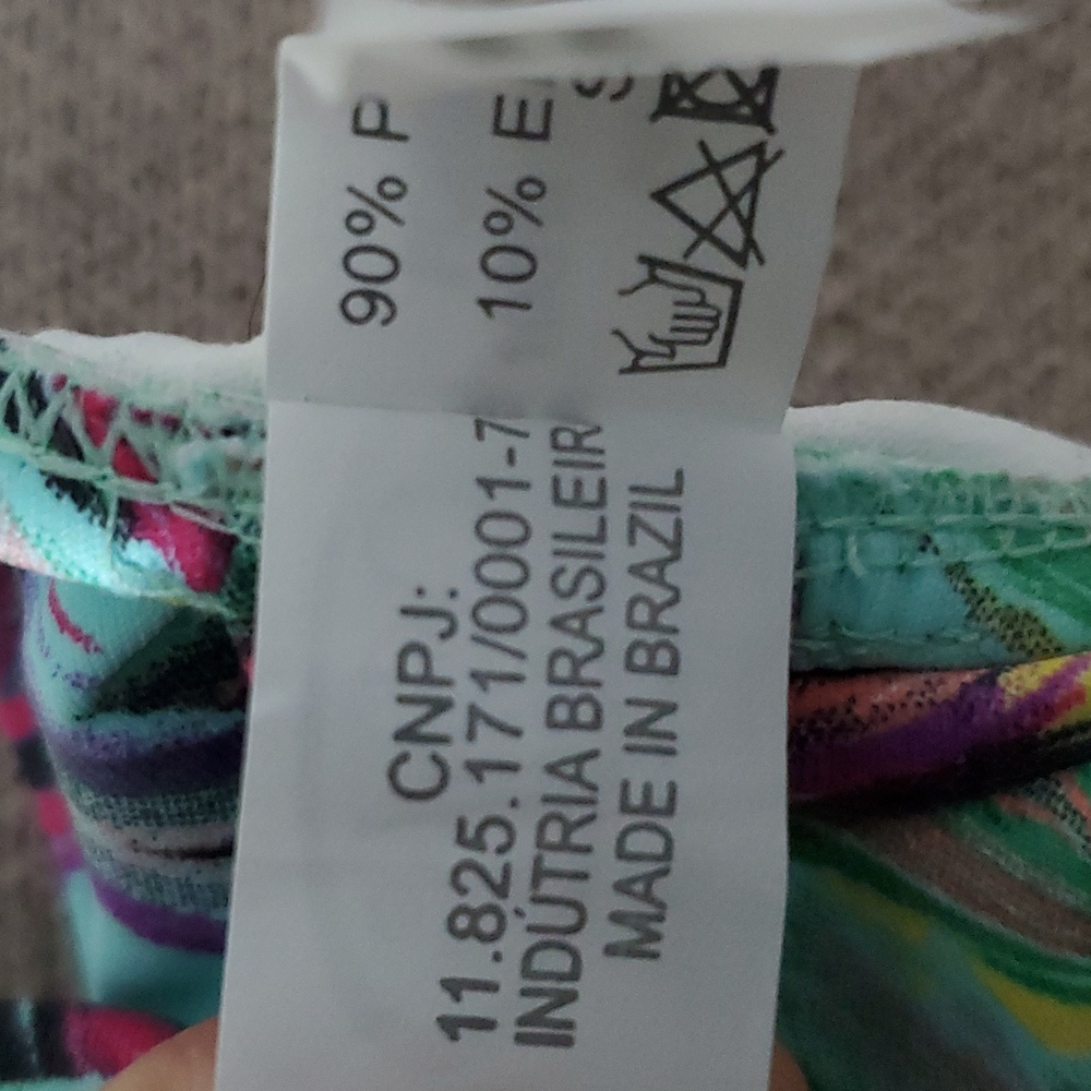Stik Modas Europe Colourful Strappy Cherky Bikini Bottom - Picture 11 of 11